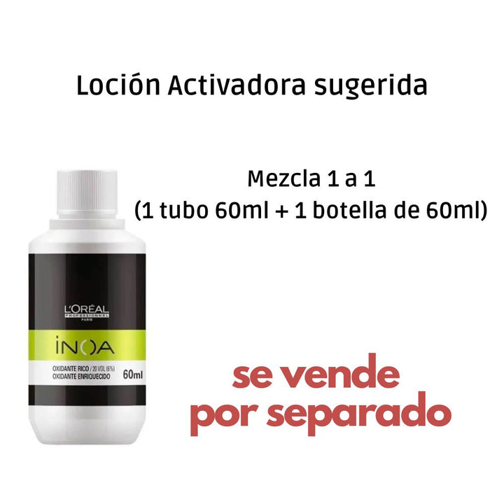 INOA - ROJOS - Coloración Permanente SIN Amoníaco - 60ml