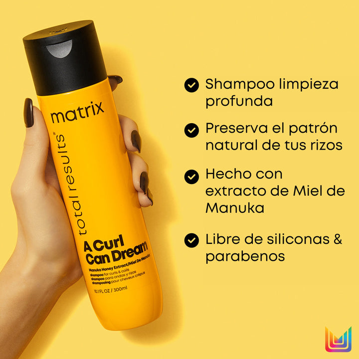 A CURL CAN DREAM, RIZOS Y RULOS, SHAMPOO LIMPIEZA PROFUNDA 300 ml