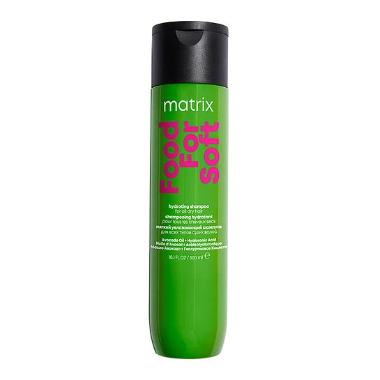 FOOD FOR SOFT, HIDRATACIÓN, SHAMPOO 300 ml