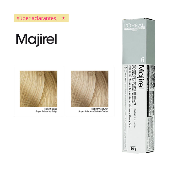 MAJIREL - SUPERACLARANTE - Coloración Permanente - 50ml