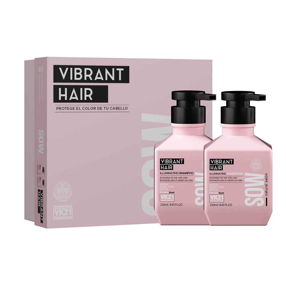 PACK VIBRANT HAIR, ILLUMINATING SHAMPOO + ACOND. 250ml